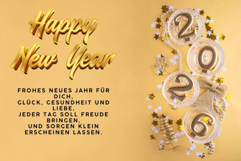 Kurze Neujahrswünsche