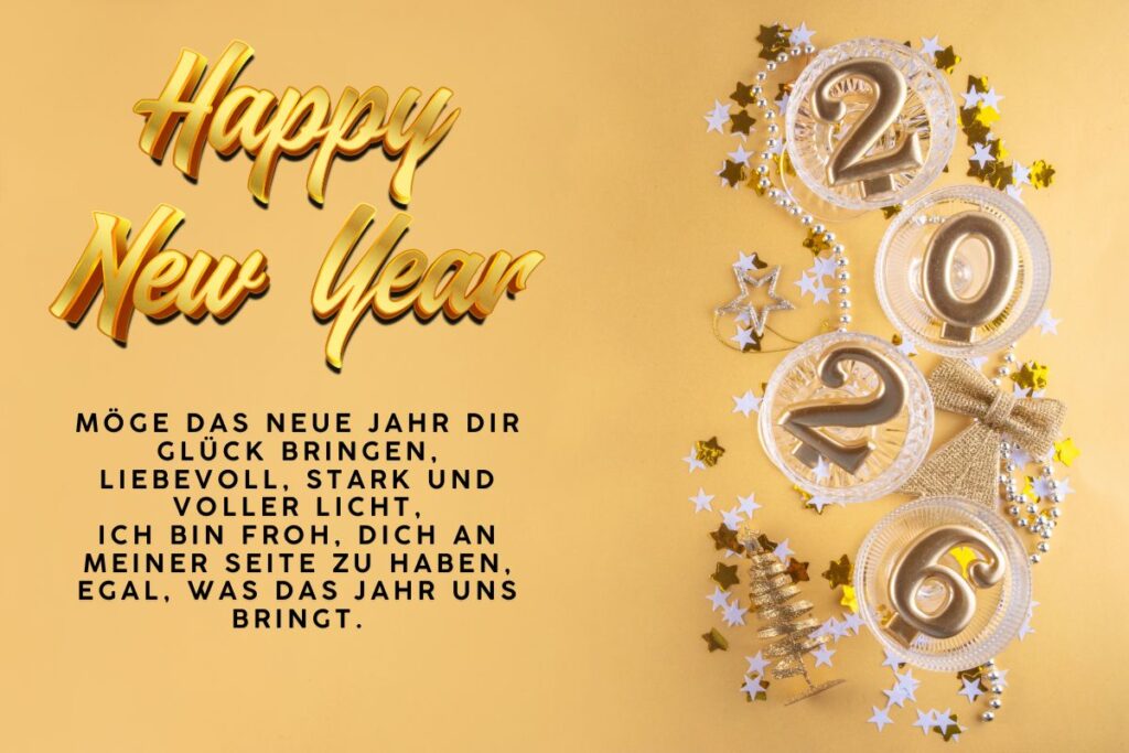 Neujahrswünsche für Geschwister