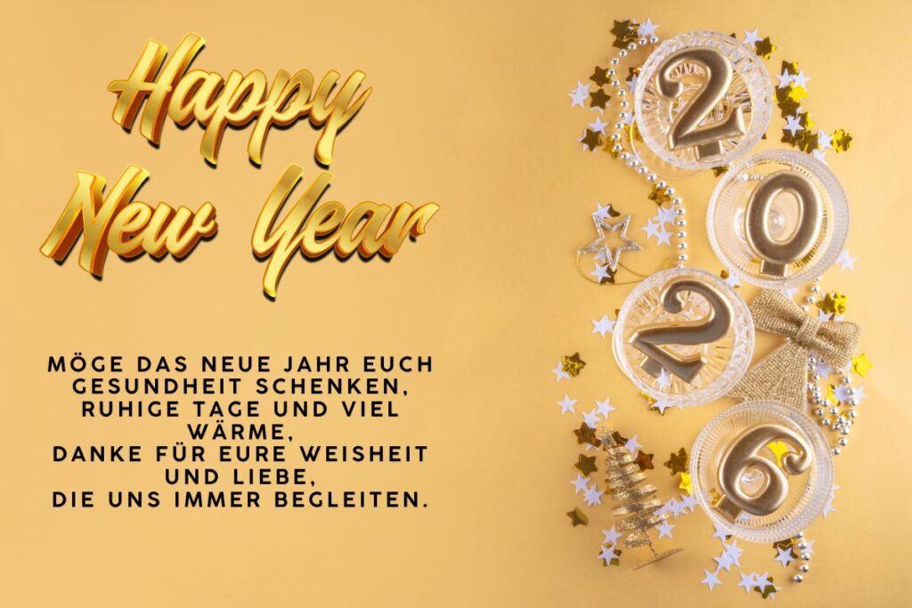 Neujahrswünsche für Großeltern